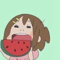 网红吃瓜头像卡通图片女,卡通女生演绎时尚潮流新风尚